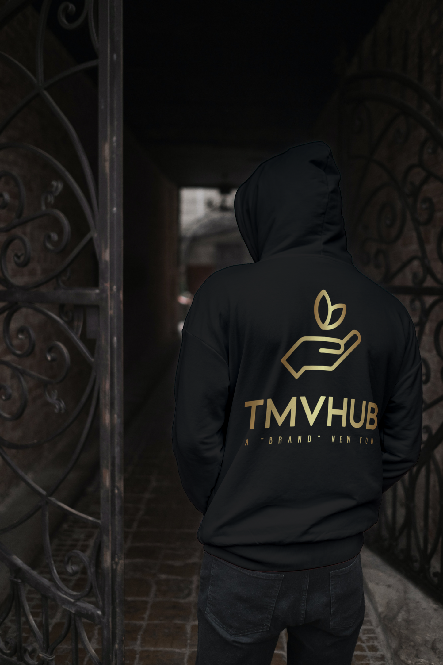 UNISEX "TMVHUB" ZIP UP HOODIE