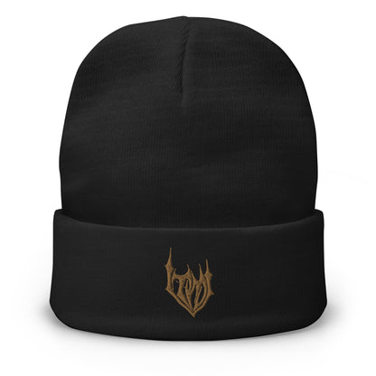 "TMV" Embroidered Beanie