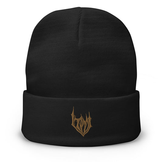 "TMV" Embroidered Beanie