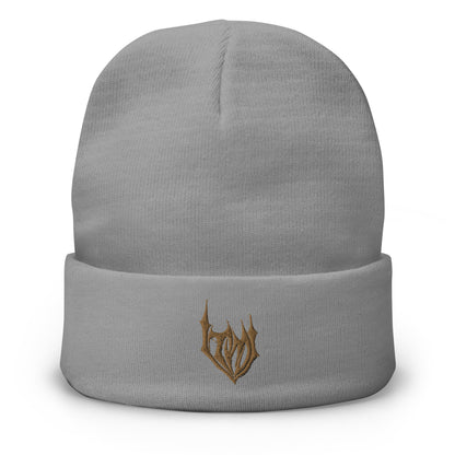 "TMV" Embroidered Beanie