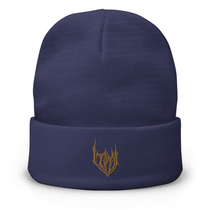 "TMV" Embroidered Beanie