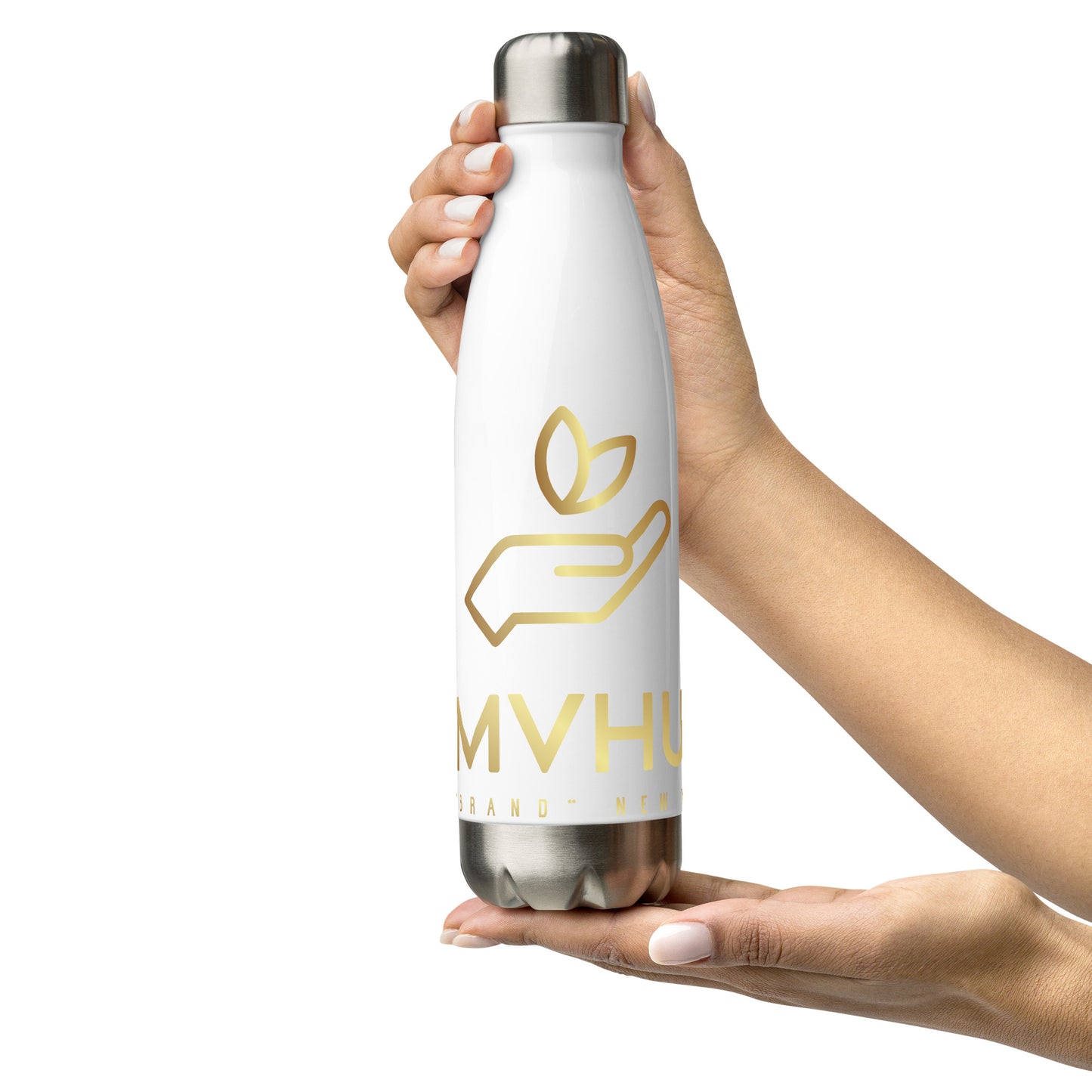Stainless Steel "TMVHUB" Water Bottle
