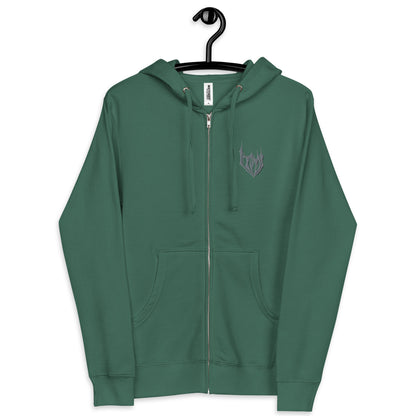 UNISEX "BLEND IN WITH YOURSELF" ZIP UP HOODIE