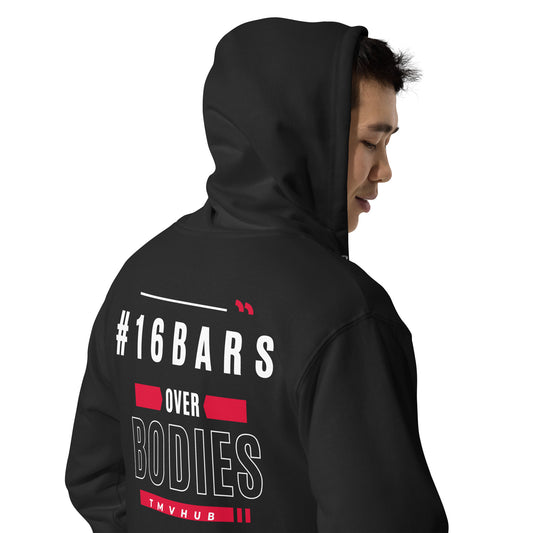 UNISEX "#16BOB" ZIP UP HOODIE