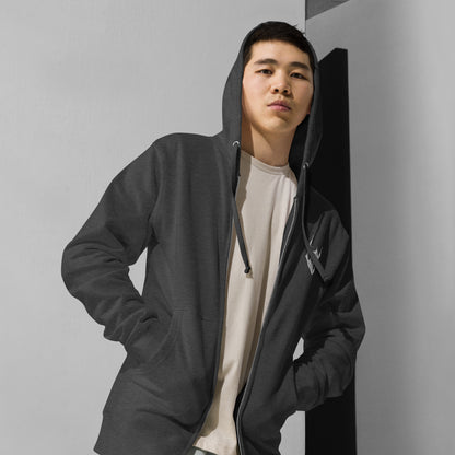UNISEX "#16BOB" ZIP UP HOODIE