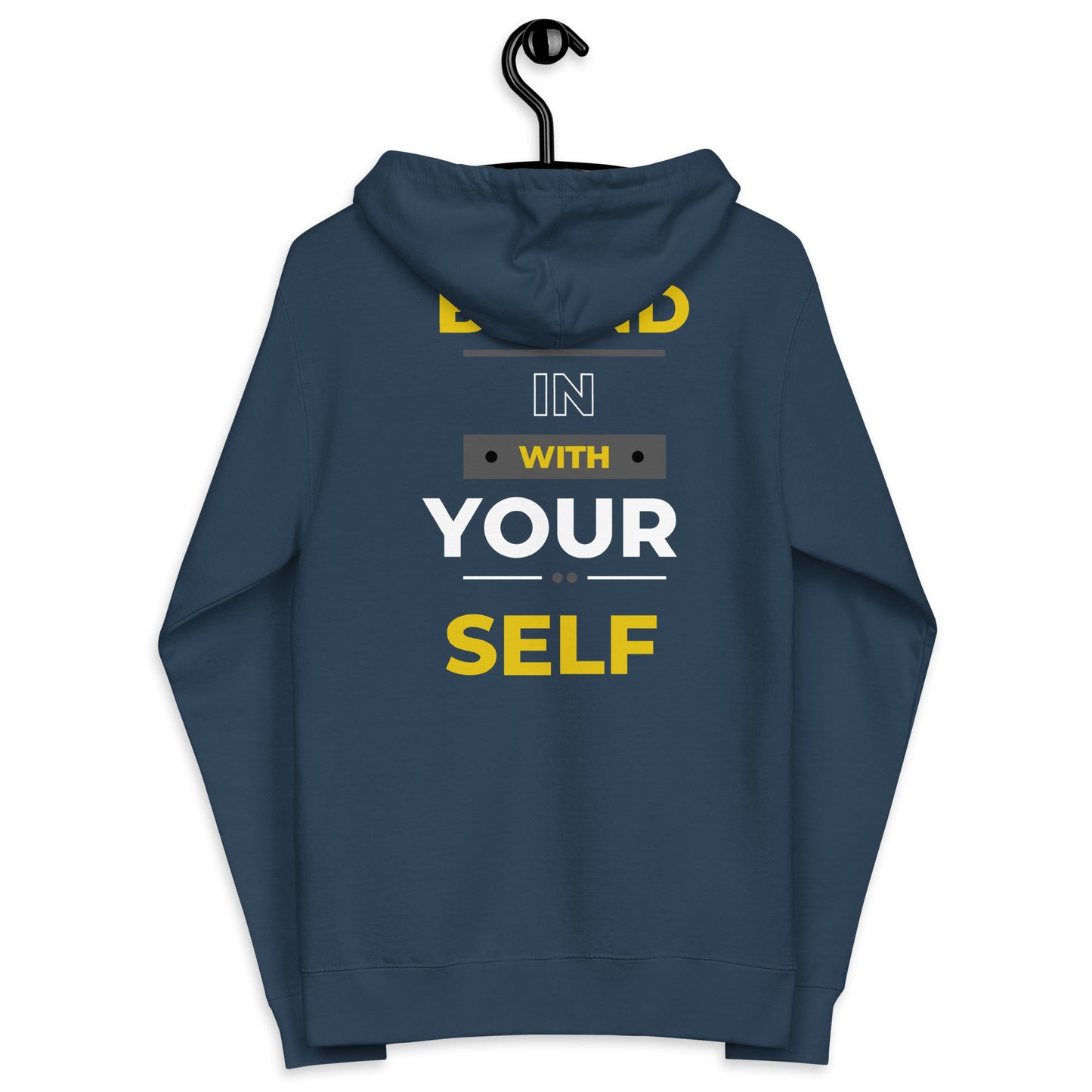 UNISEX "BLEND IN WITH YOURSELF" ZIP UP HOODIE