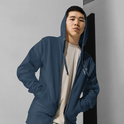 UNISEX "#16BOB" ZIP UP HOODIE
