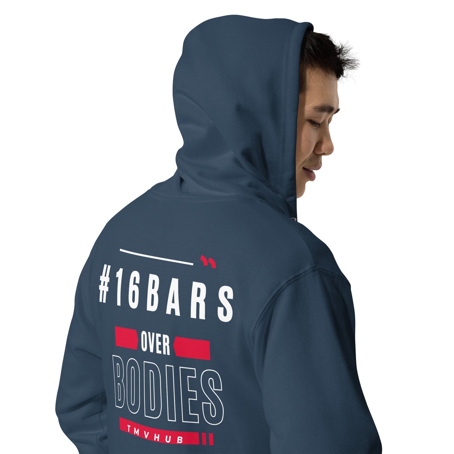UNISEX "#16BOB" ZIP UP HOODIE