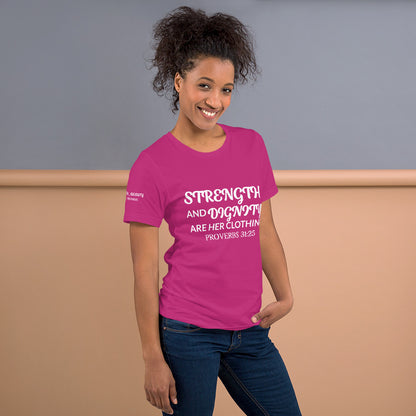 "STRENGTH AND DIGNITY" T-SHIRT