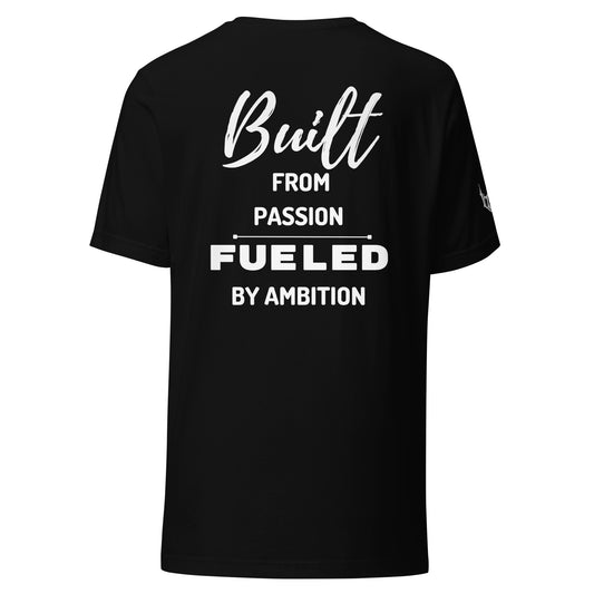 "BUILT FROM PASSION" T-SHIRT