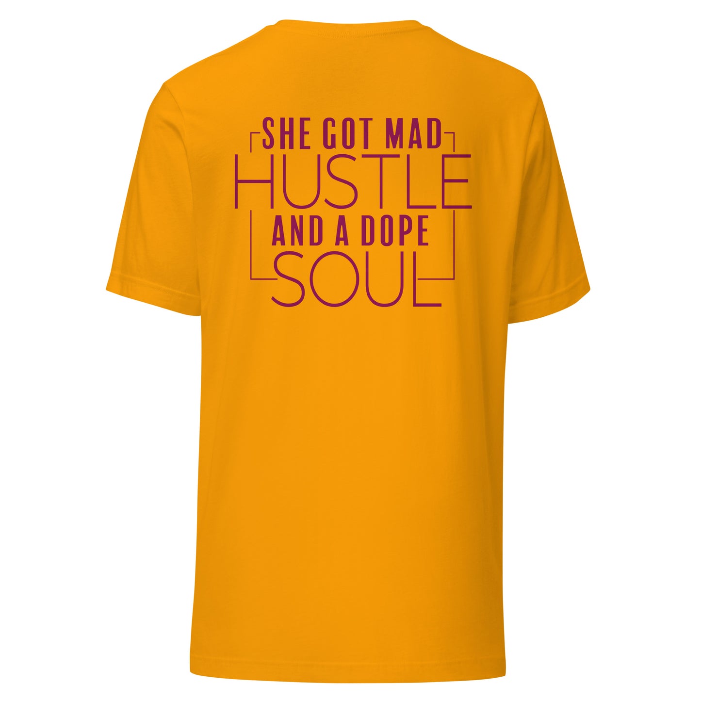 "SHE GOT MAD HUSTLE" T-SHIRT (back)