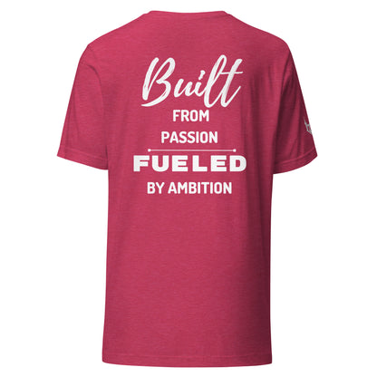 "BUILT FROM PASSION" T-SHIRT