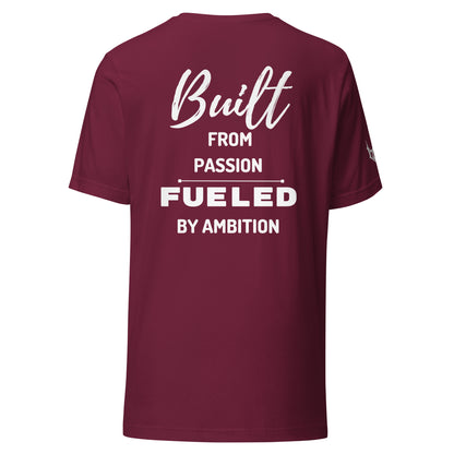 "BUILT FROM PASSION" T-SHIRT