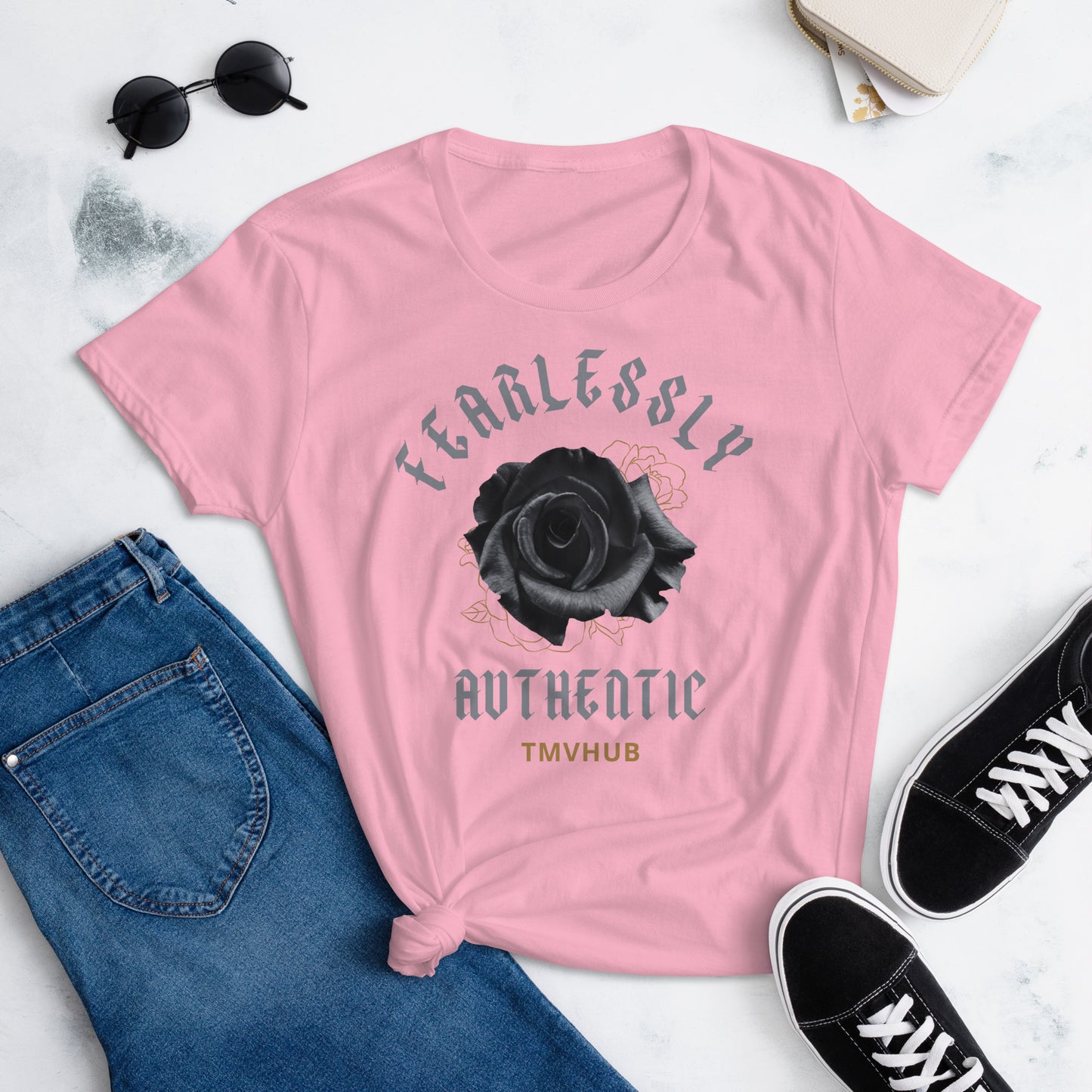 FEARLESSLY "AUTHENTIC" T-SHIRT (front)