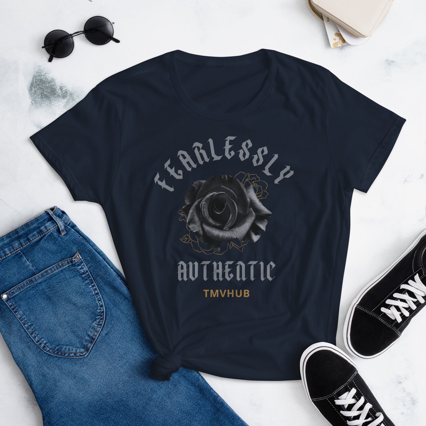 FEARLESSLY "AUTHENTIC" T-SHIRT (front)