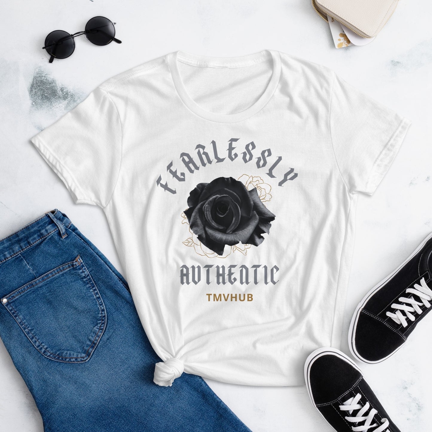 FEARLESSLY "AUTHENTIC" T-SHIRT (front)