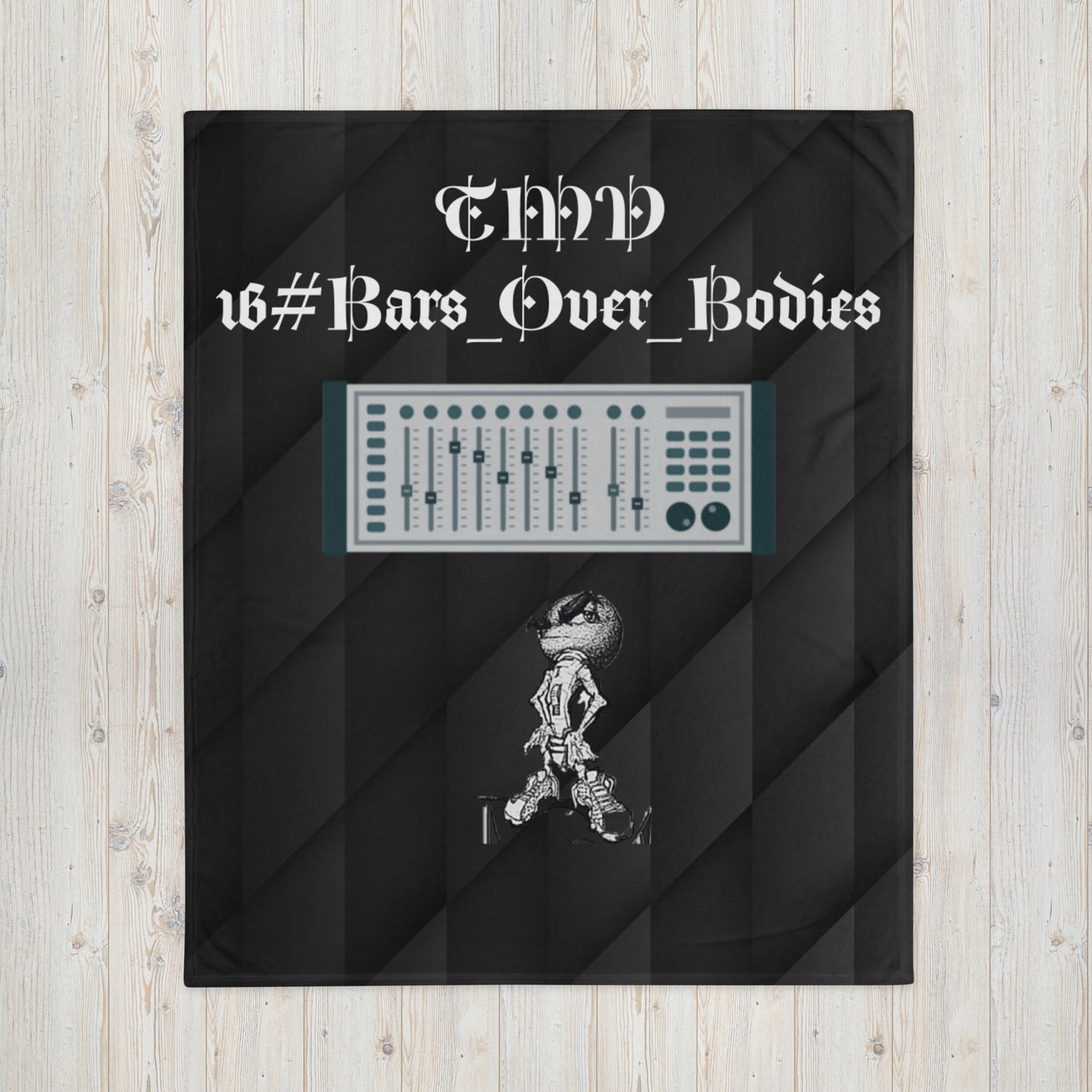 16#B.O.B. Throw Blanket