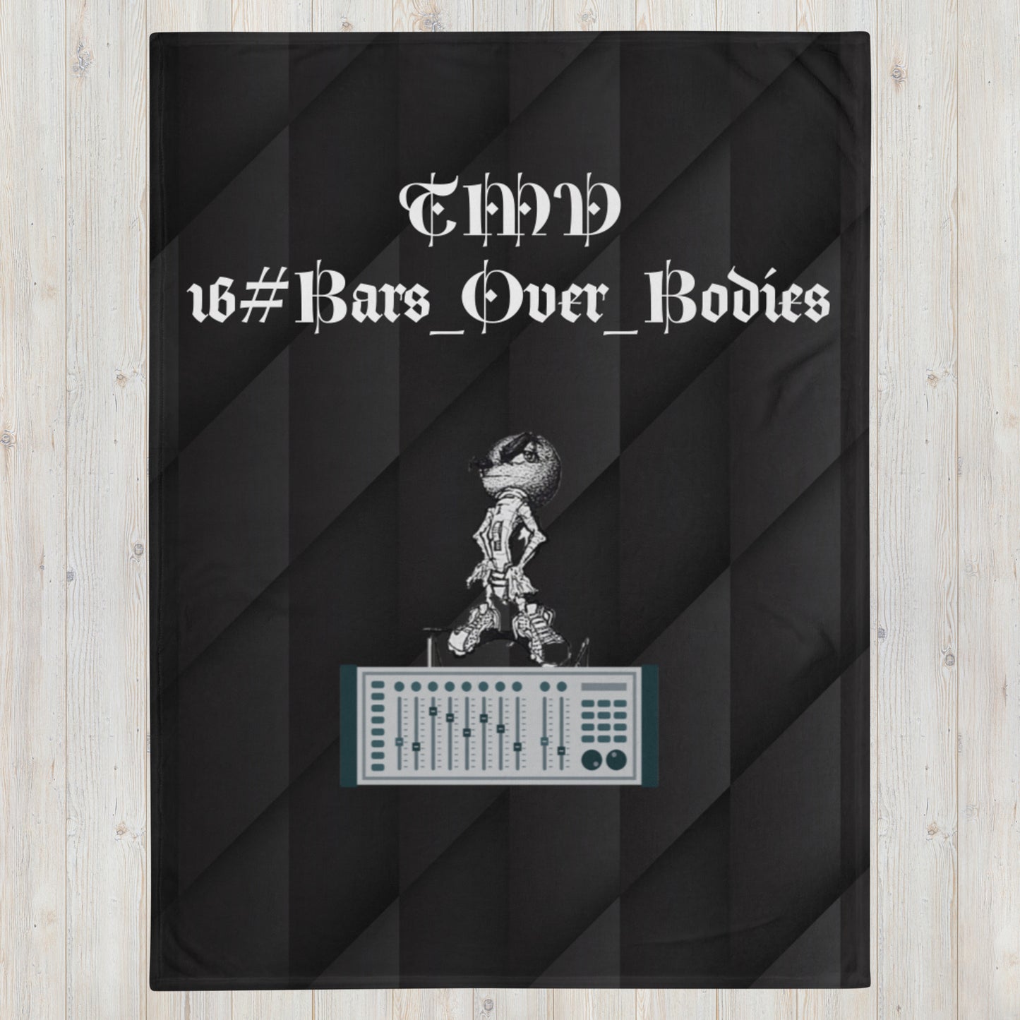 16#B.O.B. Throw Blanket